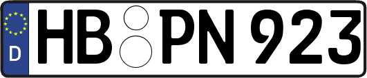 HB-PN923