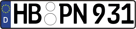 HB-PN931