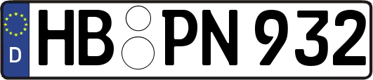 HB-PN932