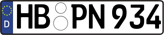 HB-PN934