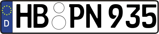 HB-PN935