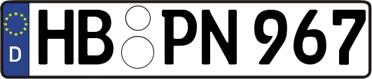 HB-PN967