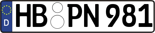 HB-PN981