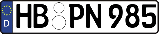 HB-PN985