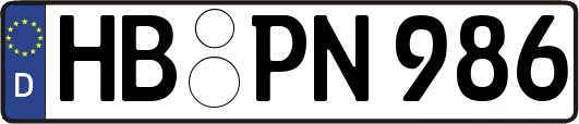 HB-PN986