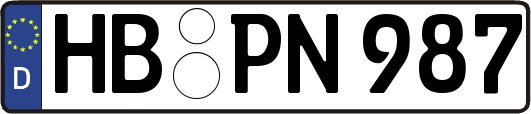 HB-PN987