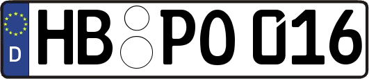 HB-PO016