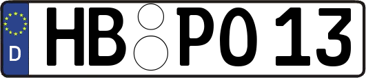 HB-PO13