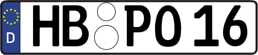 HB-PO16