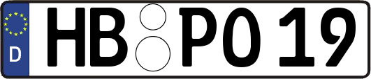 HB-PO19