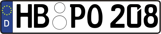 HB-PO208