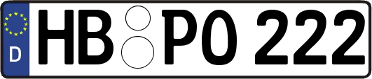 HB-PO222