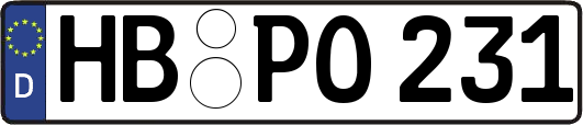 HB-PO231