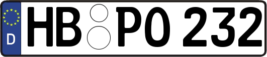HB-PO232
