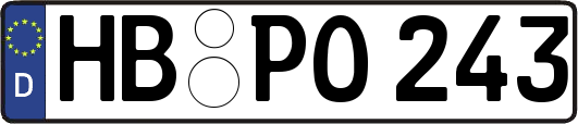 HB-PO243