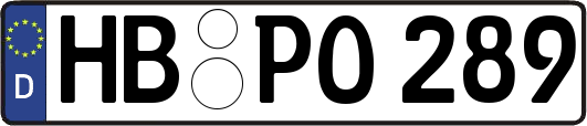 HB-PO289