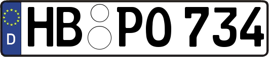 HB-PO734