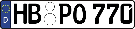 HB-PO770