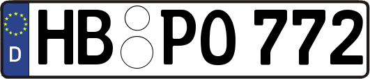 HB-PO772