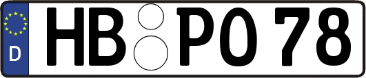 HB-PO78