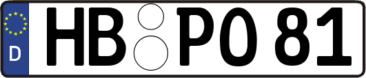 HB-PO81