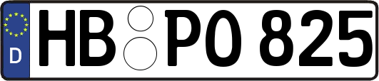 HB-PO825