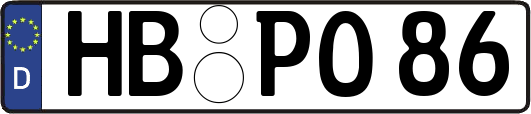 HB-PO86