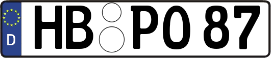 HB-PO87