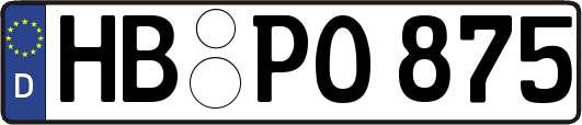 HB-PO875