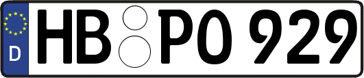 HB-PO929
