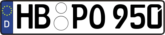 HB-PO950