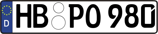 HB-PO980