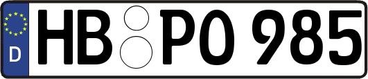 HB-PO985