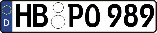 HB-PO989