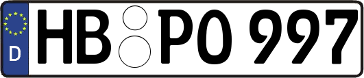 HB-PO997