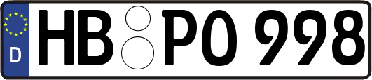 HB-PO998