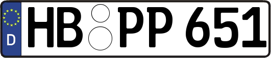 HB-PP651