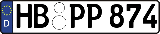 HB-PP874