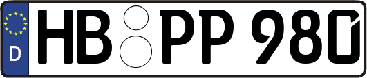 HB-PP980