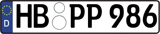 HB-PP986