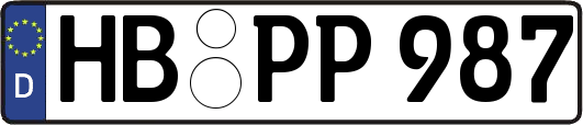 HB-PP987