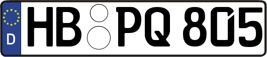 HB-PQ805