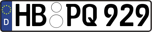 HB-PQ929