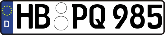 HB-PQ985