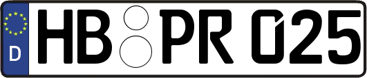 HB-PR025