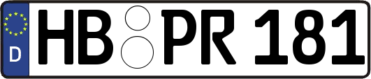 HB-PR181