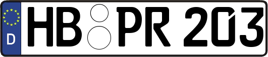 HB-PR203