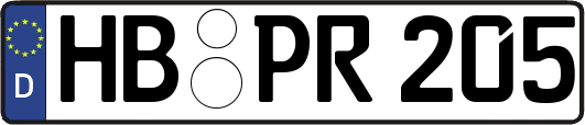 HB-PR205