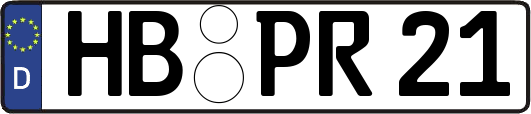 HB-PR21