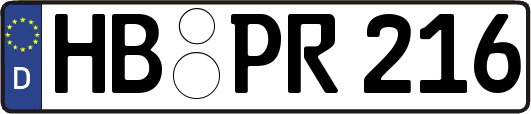 HB-PR216